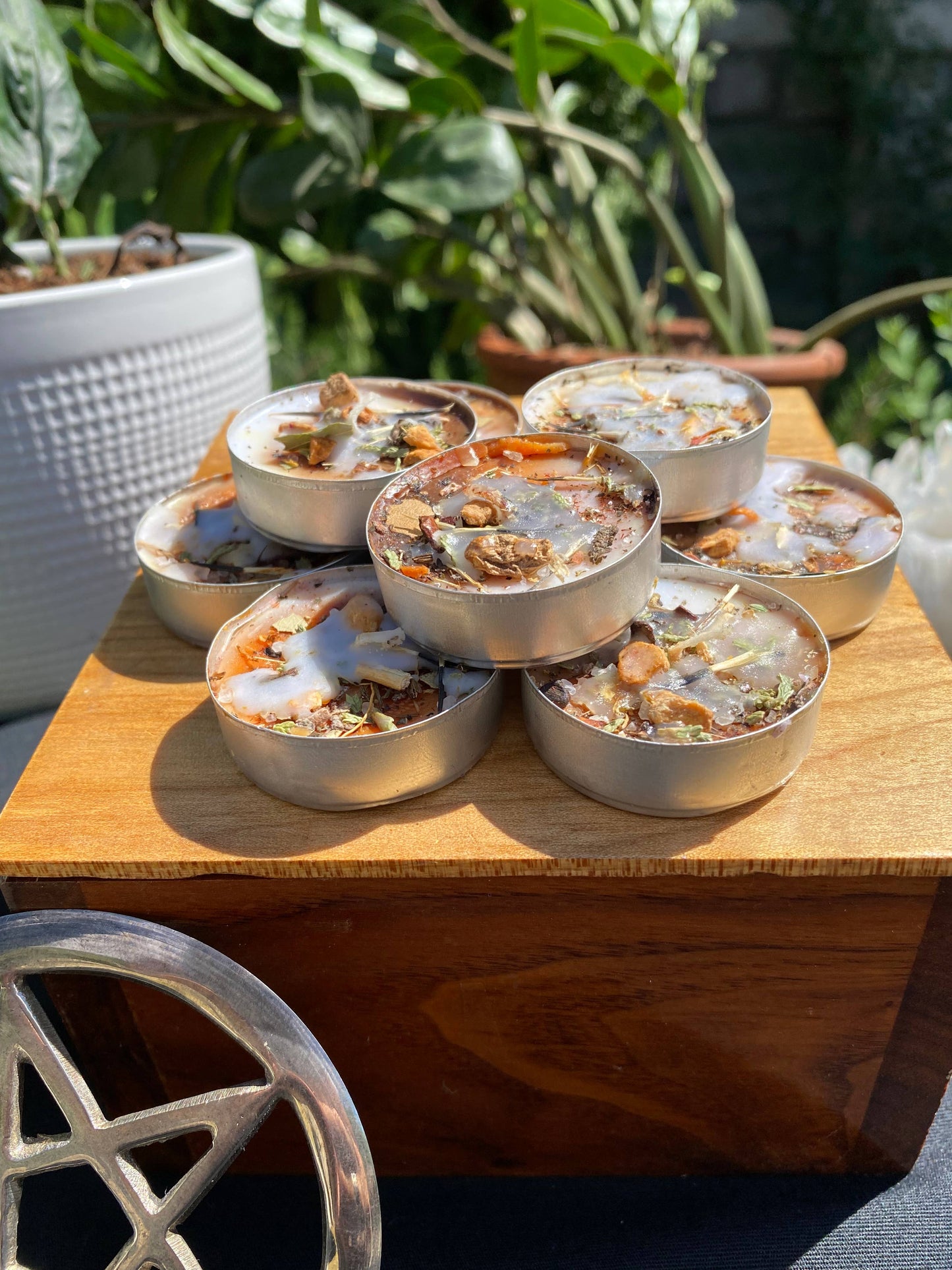 Protection Tealight Spell Candles