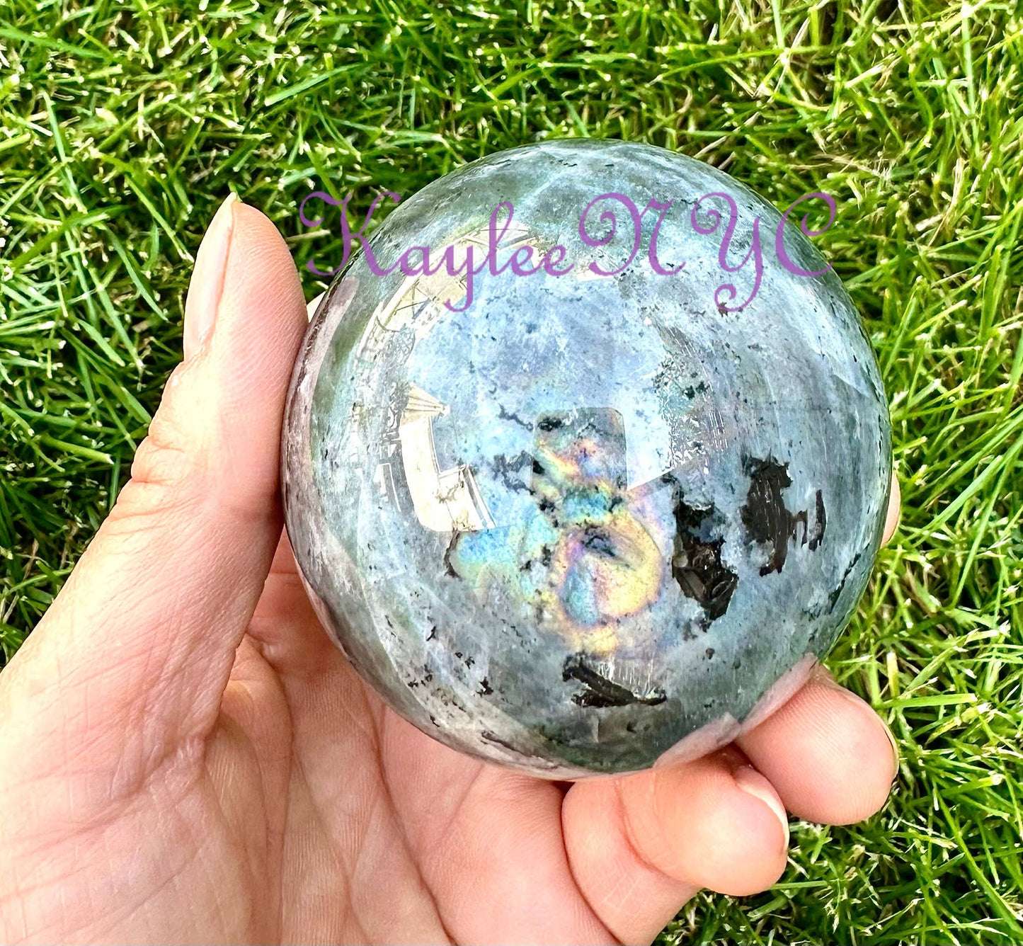 Sunset Labradorite Sphere