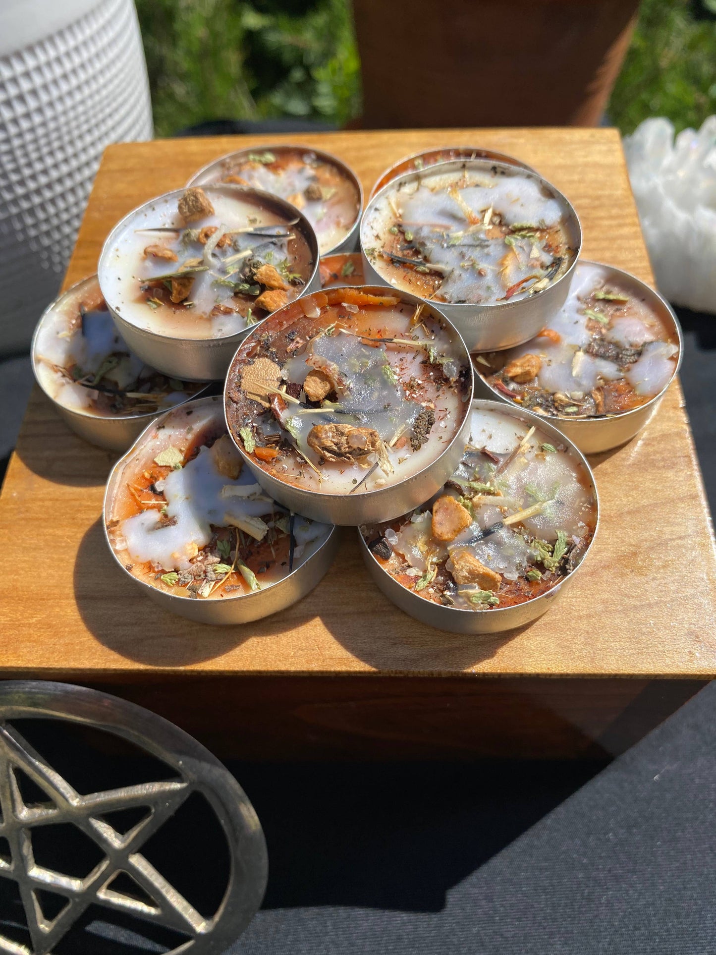 Protection Tealight Spell Candles
