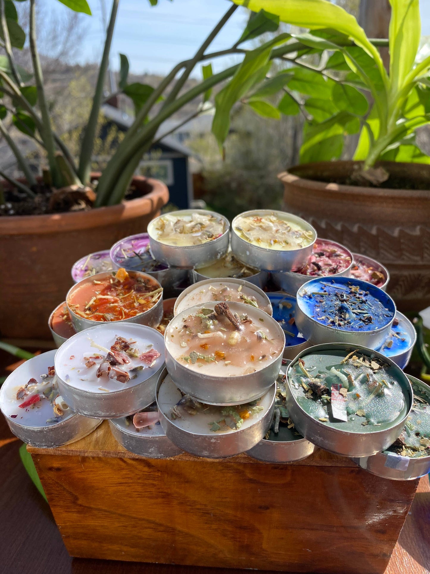 Tealight Spell Candle Collectioin 3 Each- 24 Total Listing