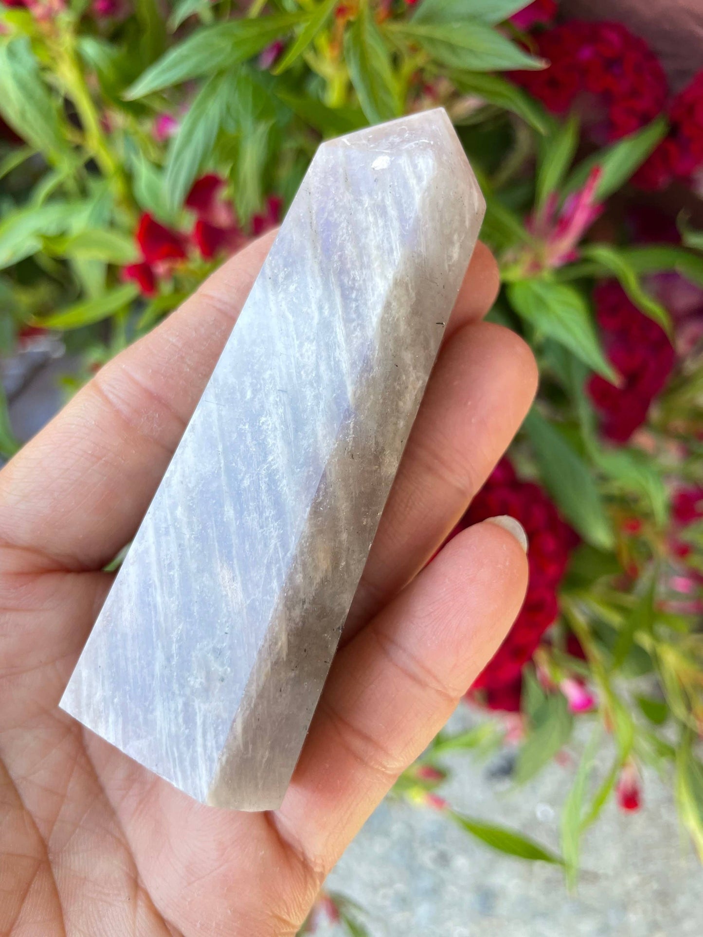 Wholesale Lot 1 lb Natural Moonstone Tower Obelisk Point Wan