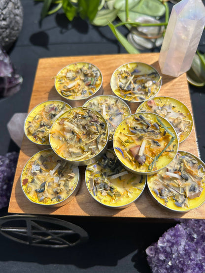 Happy Home, To Bring Peace Tealight Spell Candles