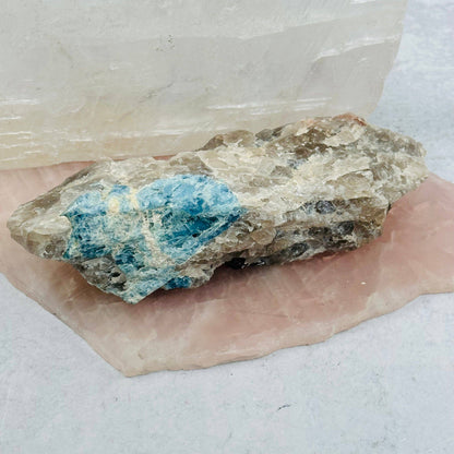 Rough Aquamarine Crystals on Matrix