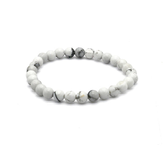 Howlite Bracelet (6mm)