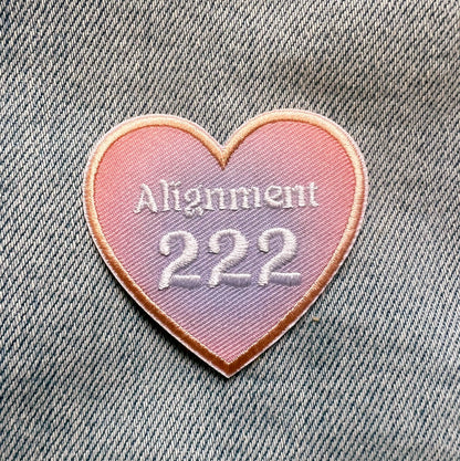 Angel Number Heart Patch
