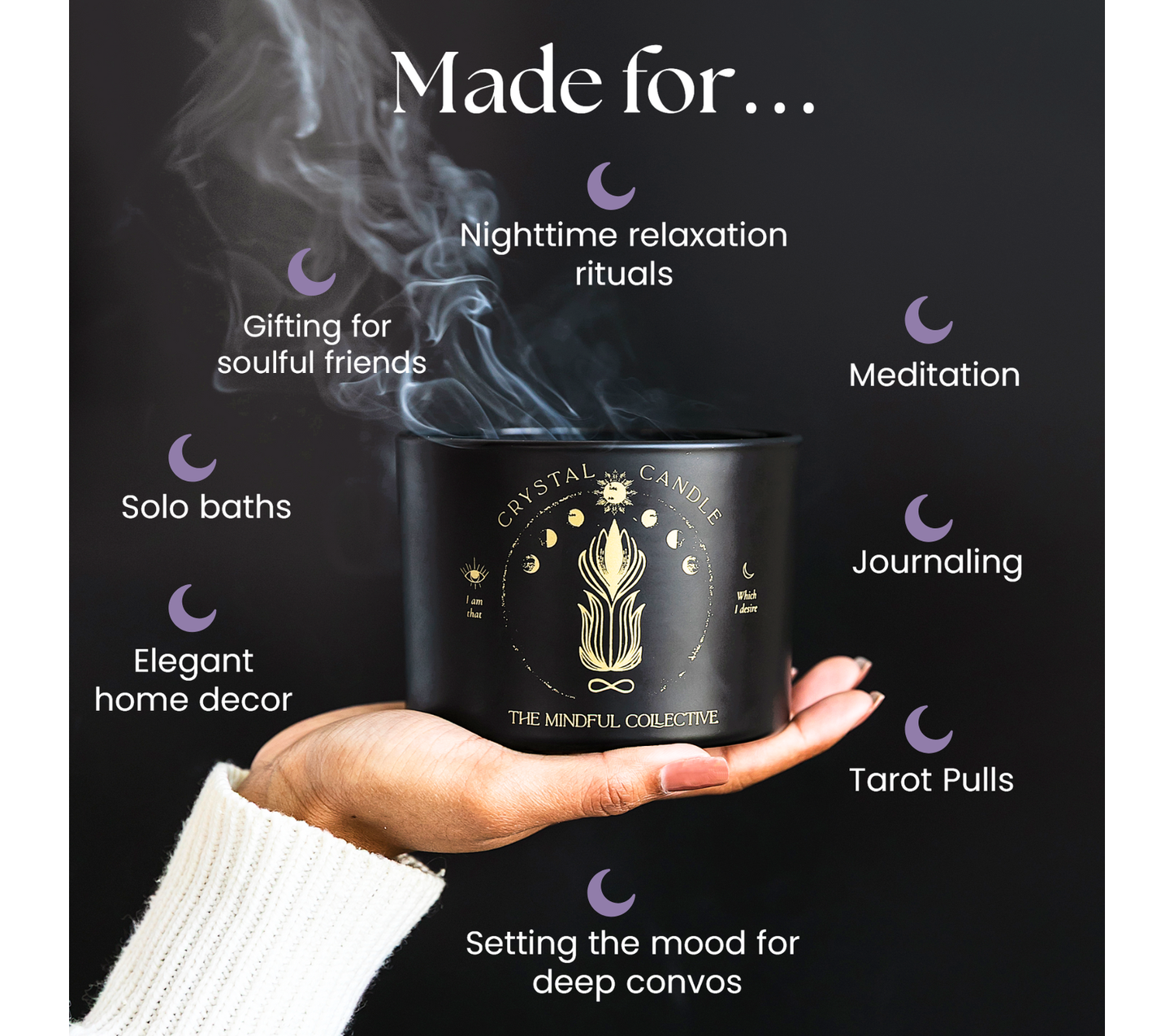 Black Candle 12oz