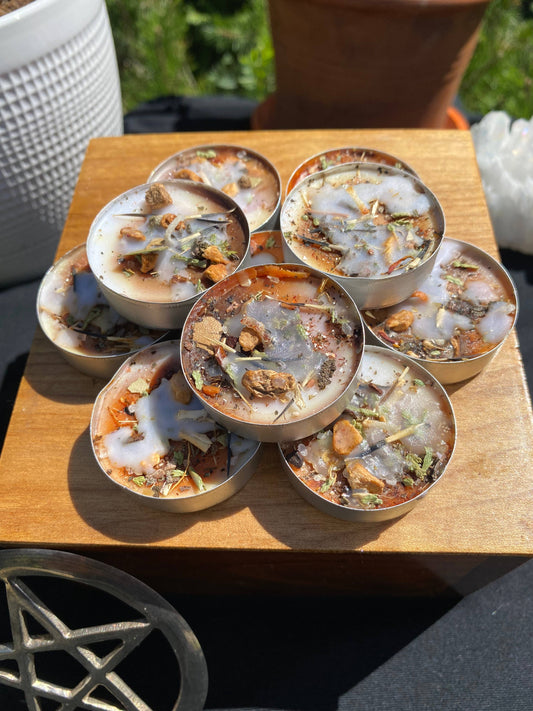 Protection Tealight Spell Candles