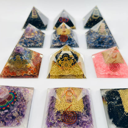 Orgone Crystal Pyramid