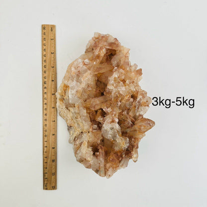 Tangerine Crystal Quartz Clusters - By Weight -