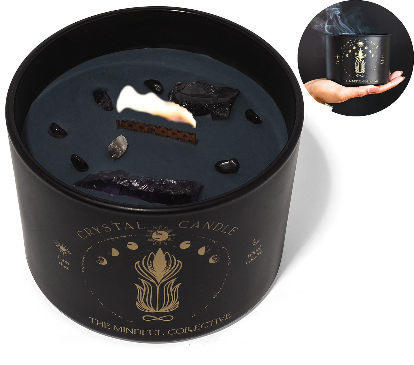 Black Candle 12oz
