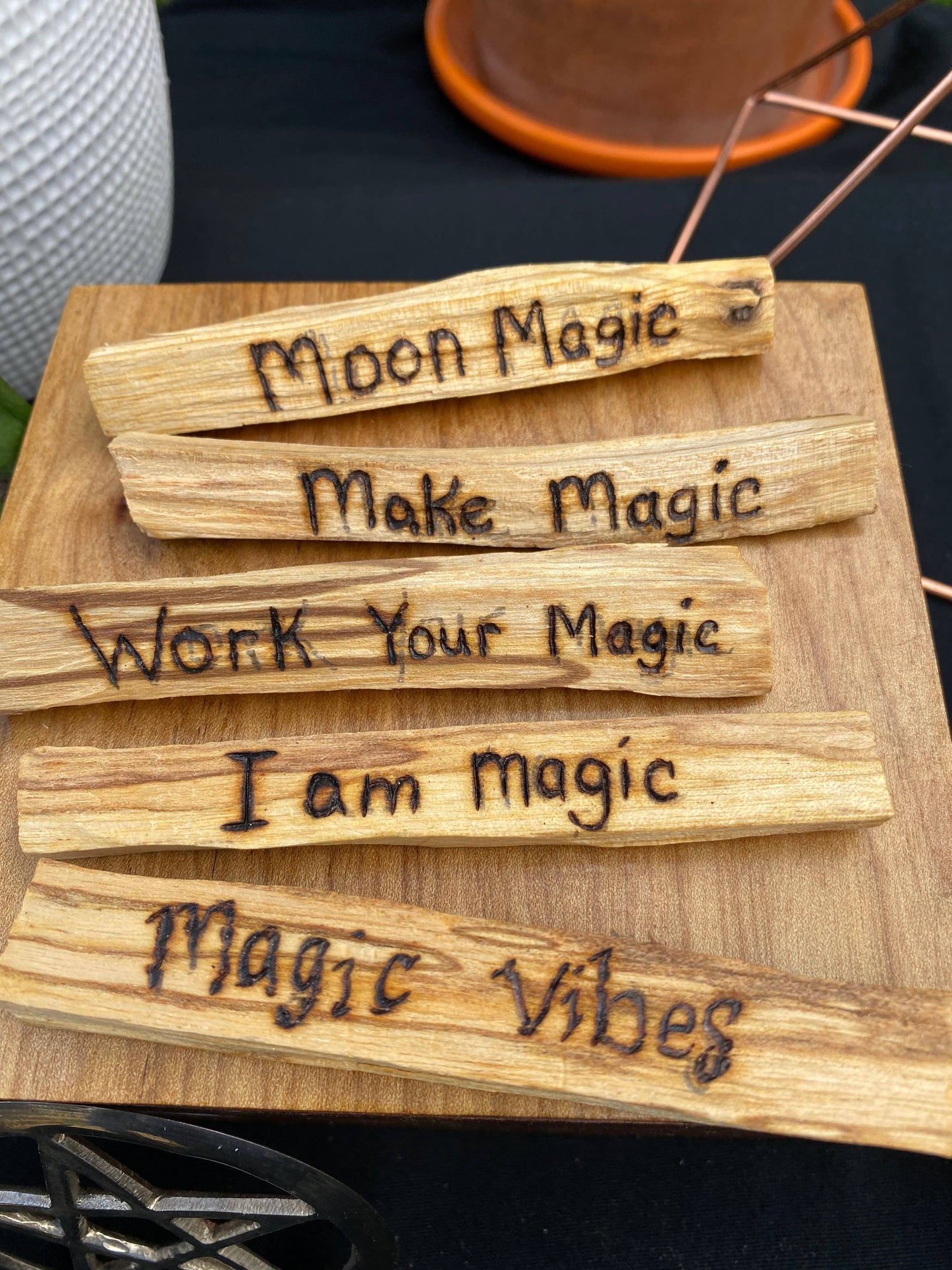 Hand Burned Palo Santo- Magic Collection