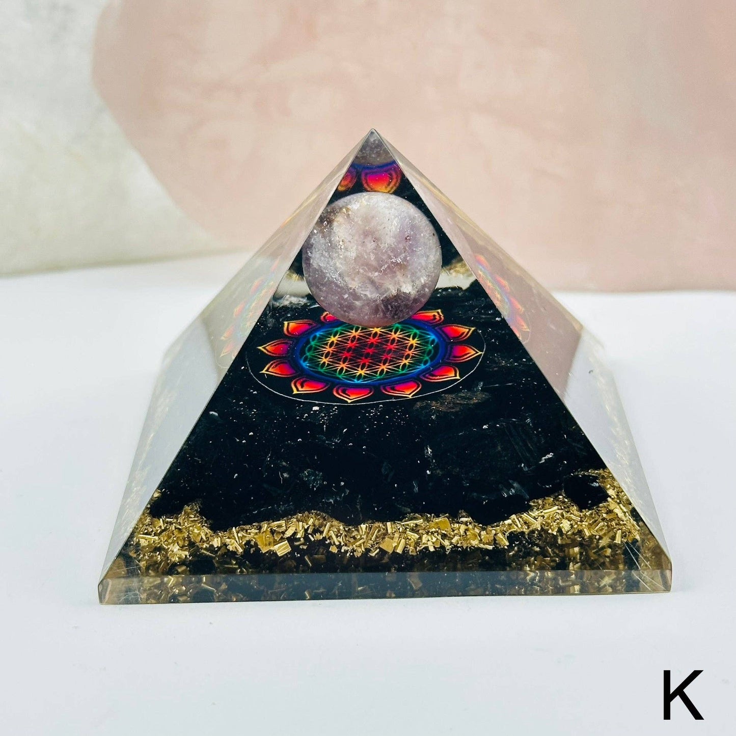 Orgone Crystal Pyramid