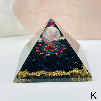 Orgone Crystal Pyramid