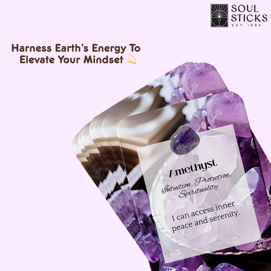 Crystal Healing Affirmations Card Deck