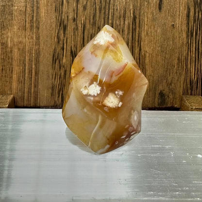 Sakura Flower Agate Mini Flames - 1 lb bag 4-8Pcs roughly