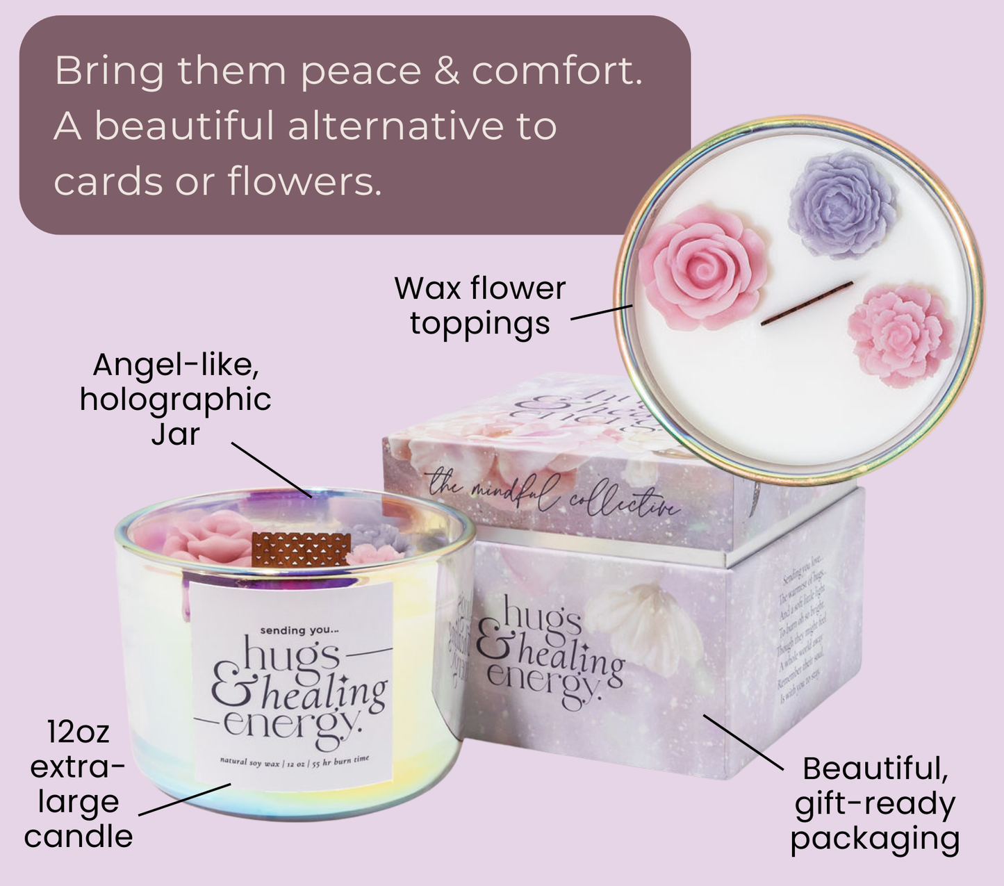 Sympathy Candle 12oz