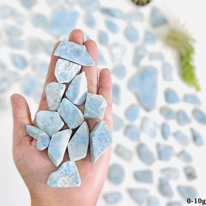 Larimar Freeformed Crystal Cabochons - By Weight (RK24)