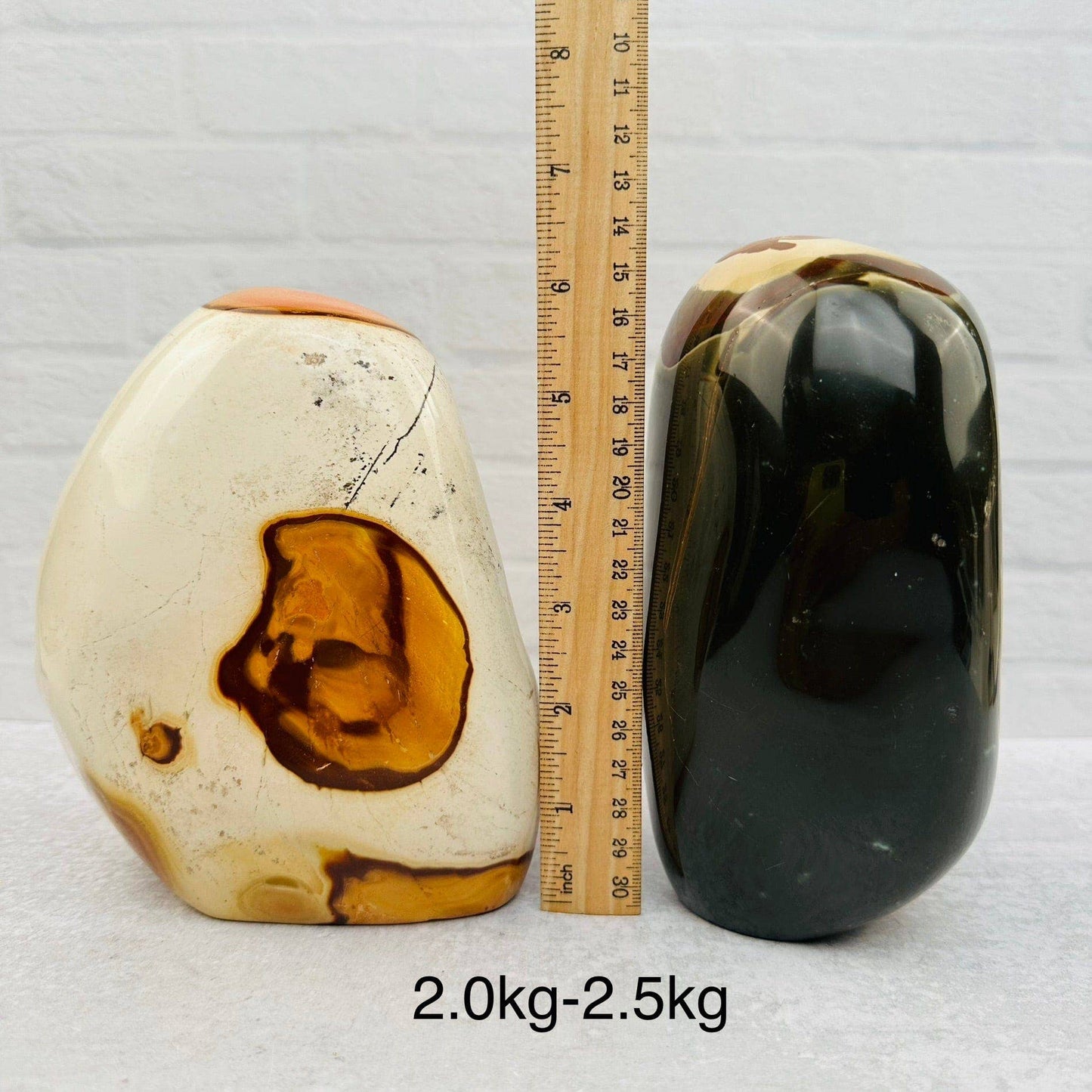 Crystal Polychrome Jasper Cut Base