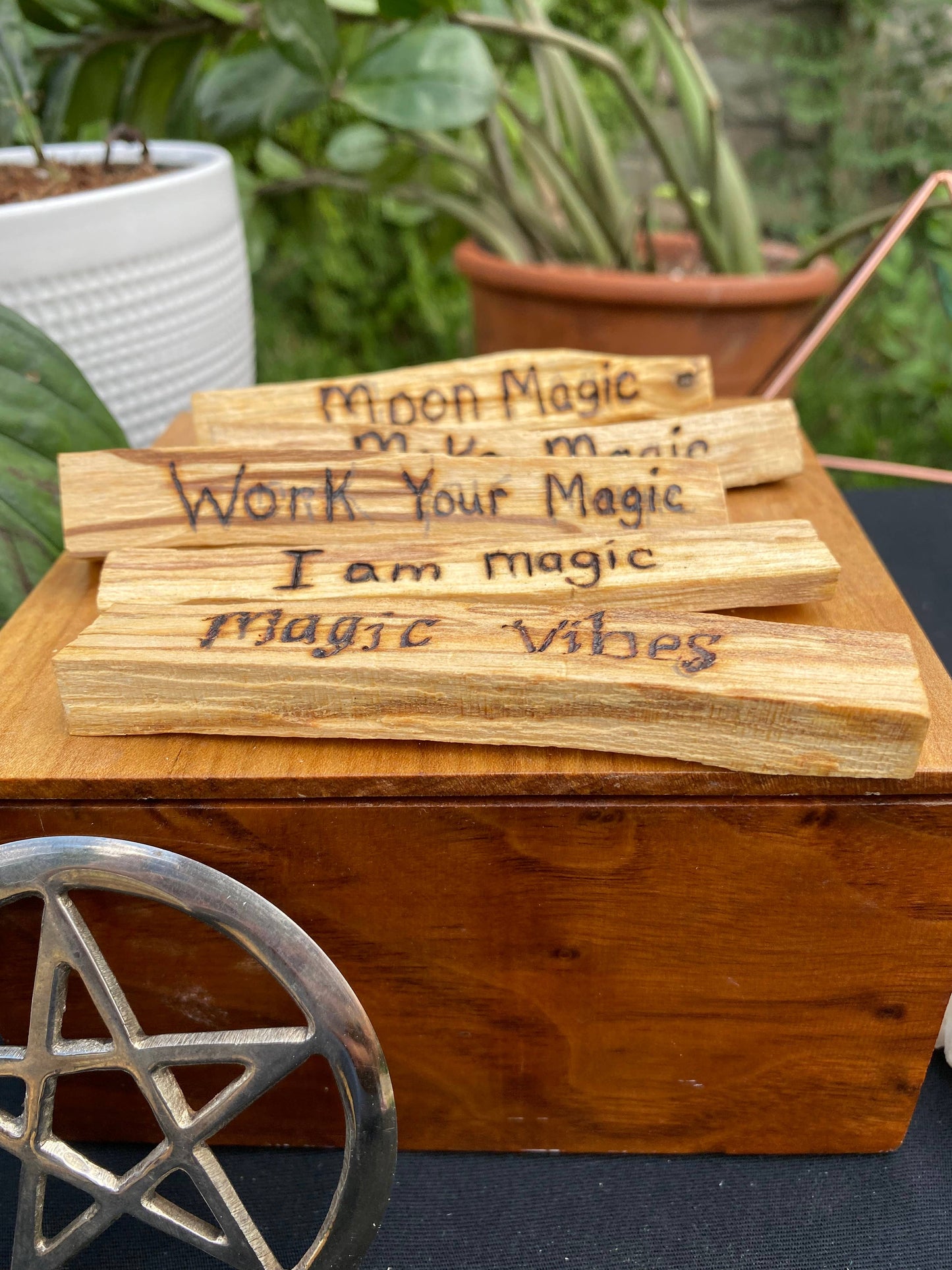Hand Burned Palo Santo- Magic Collection