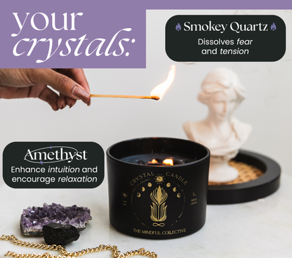 Black Candle 12oz