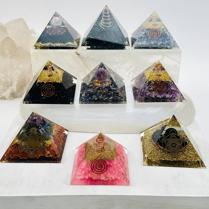 Orgone Crystal Pyramid