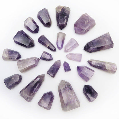 Crystal Amethyst Tower Calming Metaphysical Stone