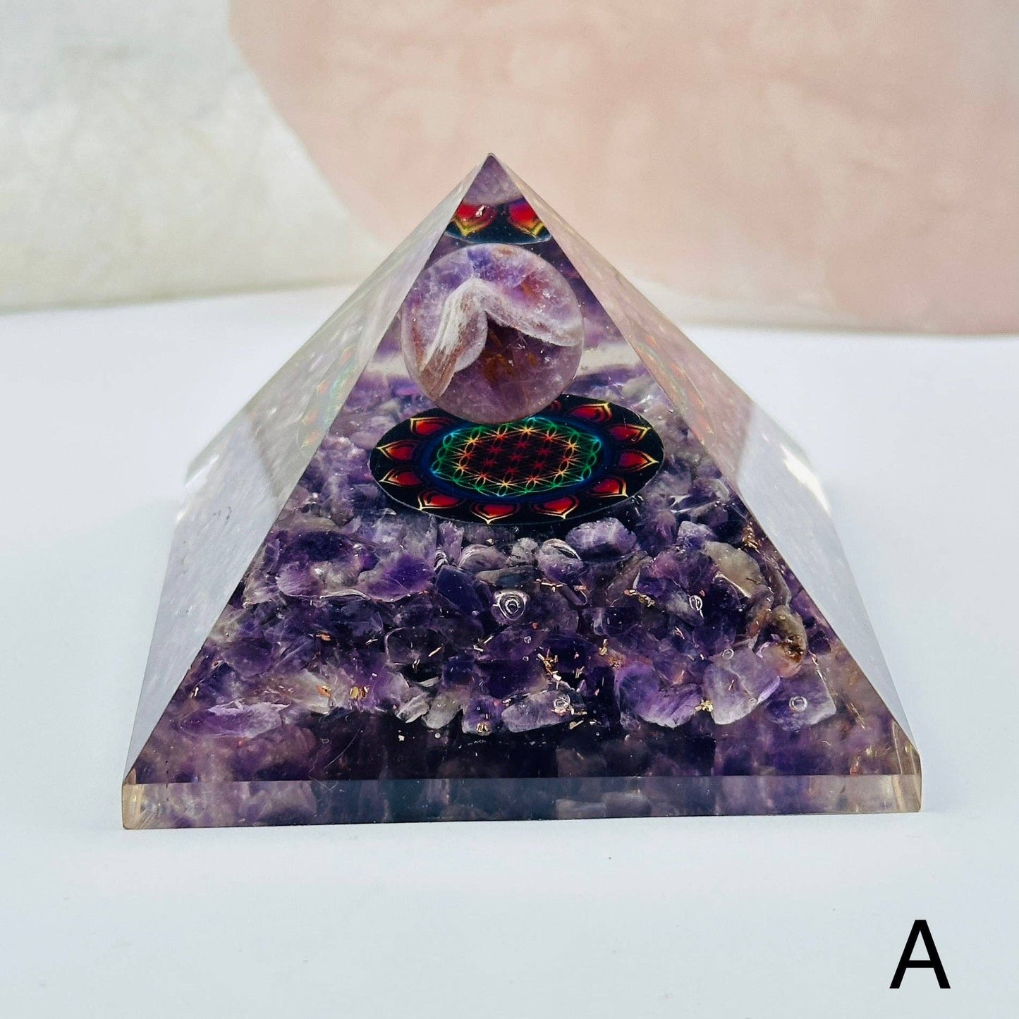 Orgone Crystal Pyramid