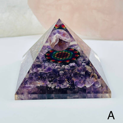 Orgone Crystal Pyramid