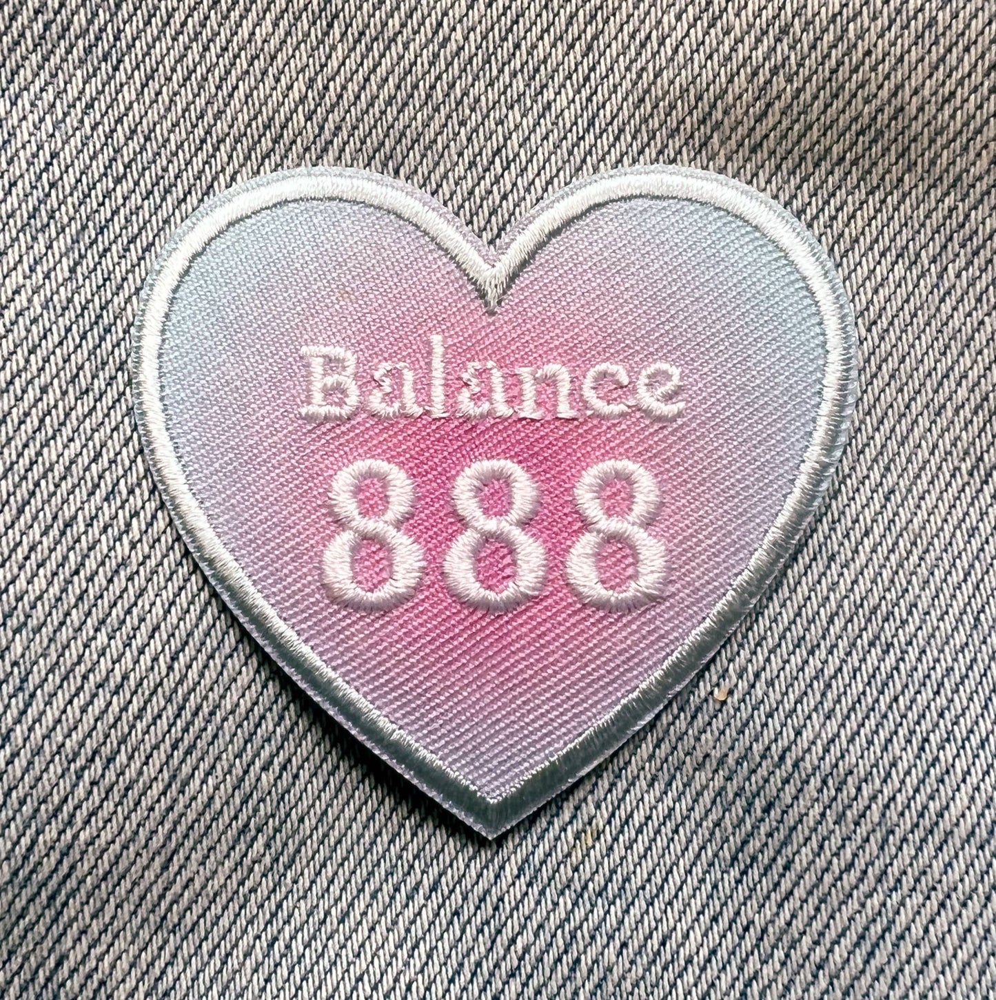 Angel Number Heart Patch