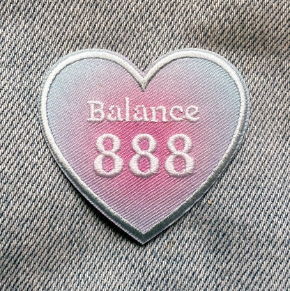Angel Number Heart Patch