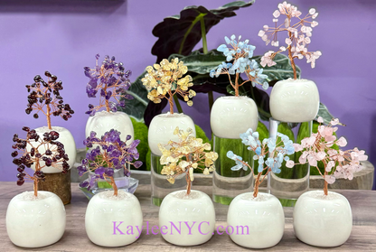Natural Crystal Tree with Bowl Base