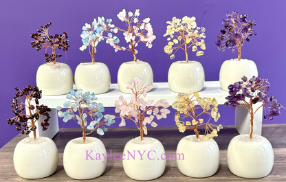 Natural Crystal Tree with Bowl Base