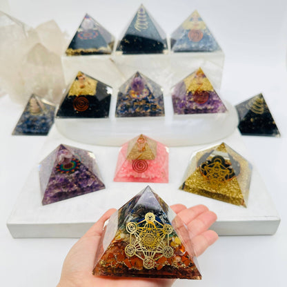 Orgone Crystal Pyramid