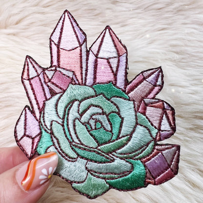 Crystal & Succulent Patch