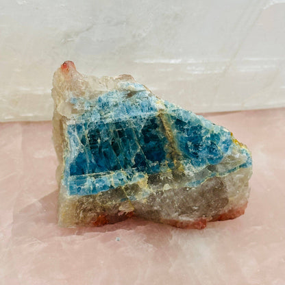 Rough Aquamarine Crystals on Matrix