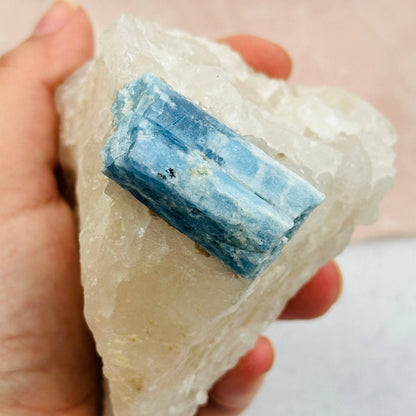 Rough Aquamarine Crystals on Matrix