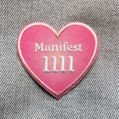 Angel Number Heart Patch