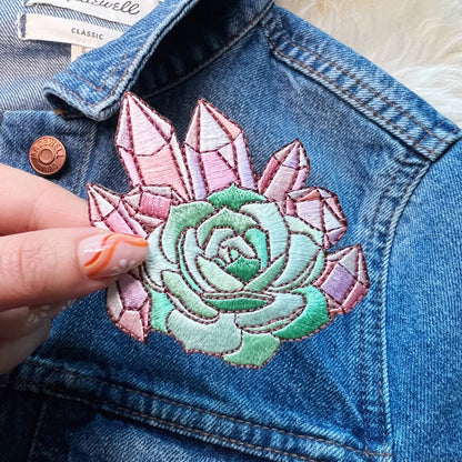 Crystal & Succulent Patch