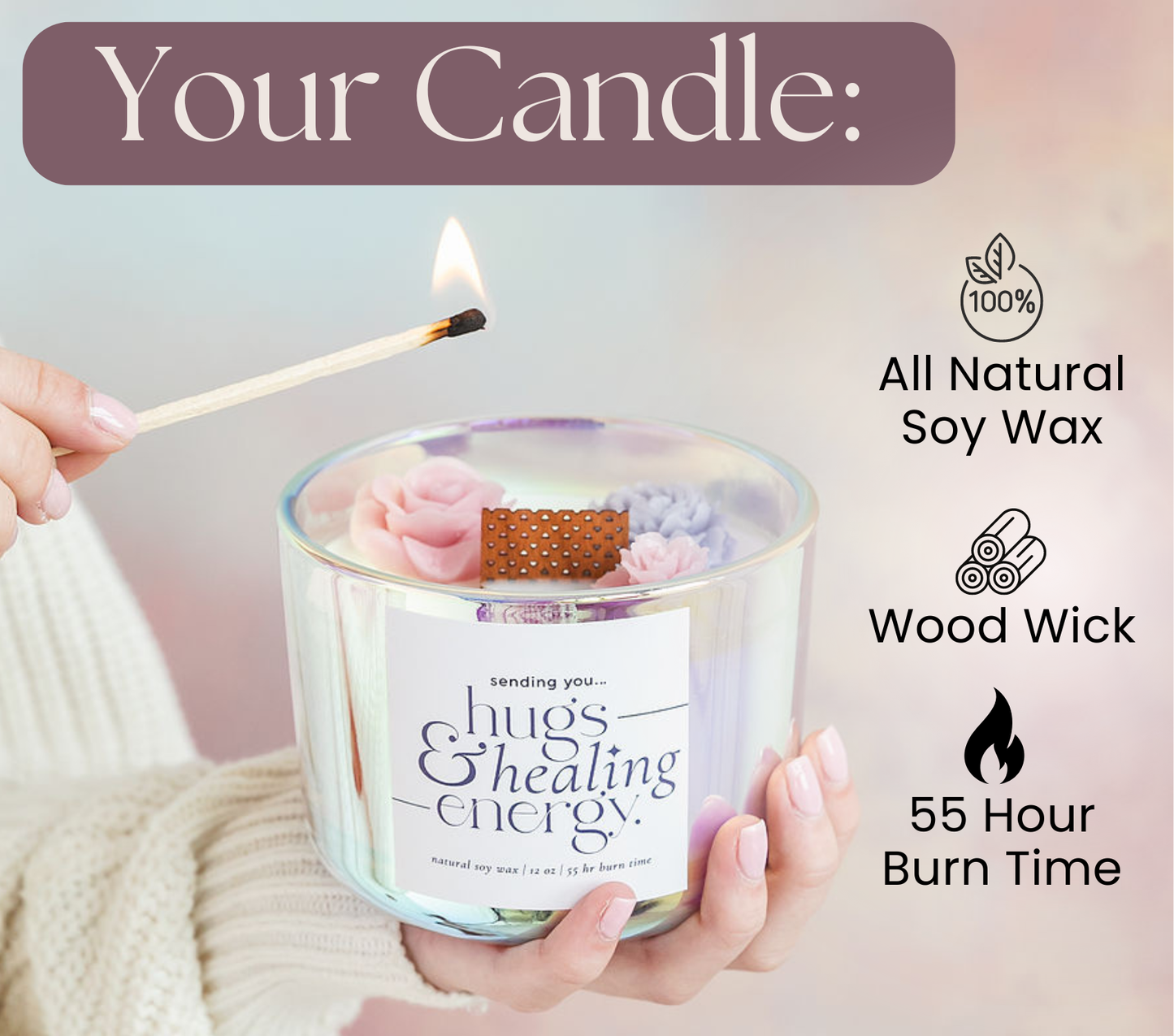 Sympathy Candle 12oz