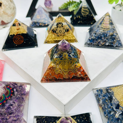 Orgone Crystal Pyramid